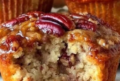 Thumbnail for Pecan Pie–Style Muffins – Gooey, Buttery and Irresistibly Easy