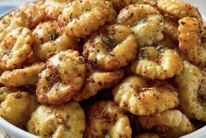 Thumbnail for Baked Oyster Crackers with Old Bay – Buttery, Crispy and Addictive