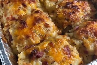 Thumbnail for Creamy Hashbrown Casserole – Cheesy, Golden & Perfect for Family Dinners