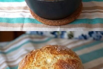 Thumbnail for Easy 4-Ingredient Dough Bread – Soft, Golden and Perfect for Beginners