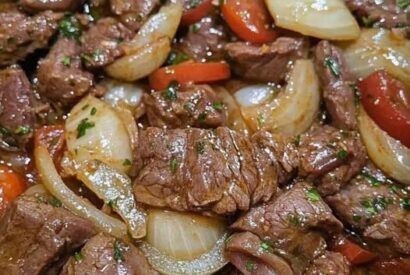 Thumbnail for Tender Beef Stir Fry with Onions – Quick & Juicy Skillet Recipe
