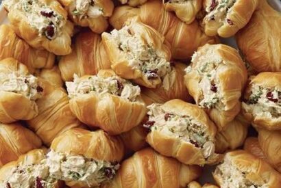 Thumbnail for Cranberry Pecan Chicken Salad Croissants