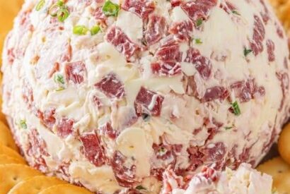 Thumbnail for Creamed Chipped Beef Cheese Ball