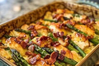 Thumbnail for Creamy Chicken Asparagus Casserole