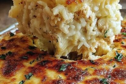 Thumbnail for Cheesy Chicken and Hash Brown Bake