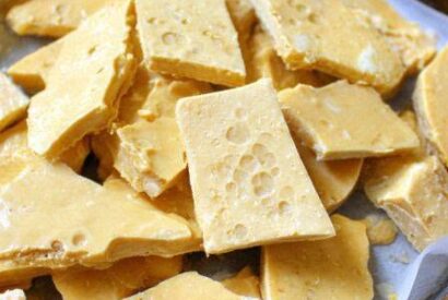 Thumbnail for Old-Fashioned Sponge Candy – Honeycomb Candy That Melts in Your Mouth