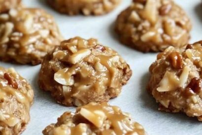 Thumbnail for Easy No-Bake Coconut Praline Cookies