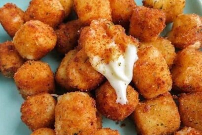 Thumbnail for Simple Fried Cheese Nuggets – Crispy, Golden, and Gooey