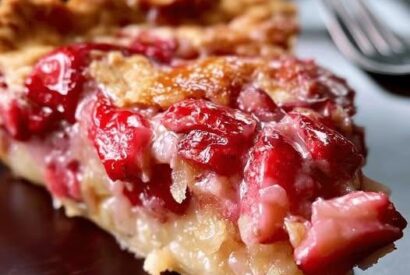 Thumbnail for Strawberry Rhubarb Custard Pie – Sweet, Tangy, and Creamy